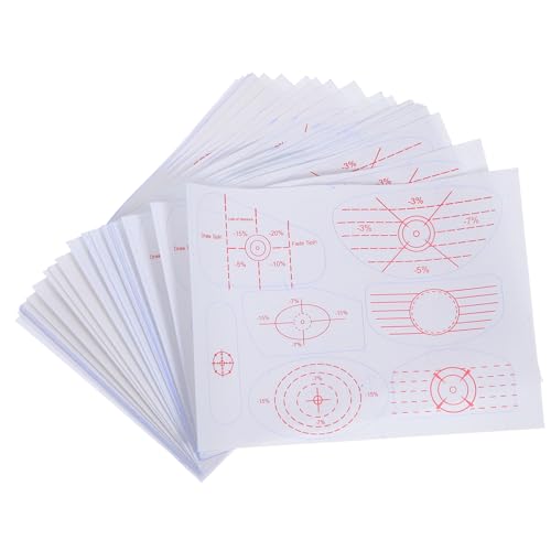 Lurrose 30 Blatt Golf Impact Tape Golf Swing Training Aid Hochauflösende Schlagflächenaufkleber für Hölzer Putter für Präzises Schwungfeedback und Analyse Lurrose 30 Blatt Golf Impact Tape Golf Swing Training Aid Hochauflösende Schlagflächenaufkleber für Hölzer Putter für Präzises Schwungfeedback und Analyse von Lurrose