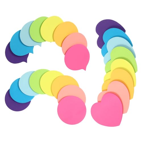 Lurrose 30 Blatt Teiliges Haftnotiz für Schüler Selbstklebende Bunte Memo Pads mit Starker Haftung und Vielseitig für Schule Büro und Organisation Je Block Lurrose 30 Blatt Teiliges Haftnotiz für Schüler Selbstklebende Bunte Memo Pads mit Starker Haftung und Vielseitig für Schule Büro und Organisation Je Block von Lurrose