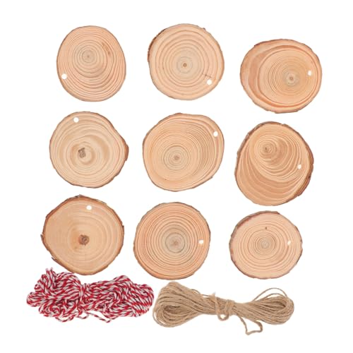 Lurrose 30 Stk. Kiefernprotokolle Naturholzkreise Baumschmuck Aus Holz Holzrunden Für Handwerksrunden Leere Holzscheiben Holzrohlinge Zum Basteln Holzhandwerkskreise Holzkekse Hölzern Lurrose 30 Stk. Kiefernprotokolle Naturholzkreise Baumschmuck Aus Holz Holzrunden Für Handwerksrunden Leere Holzscheiben Holzrohlinge Zum Basteln Holzhandwerkskreise Holzkekse Hölzern von Lurrose