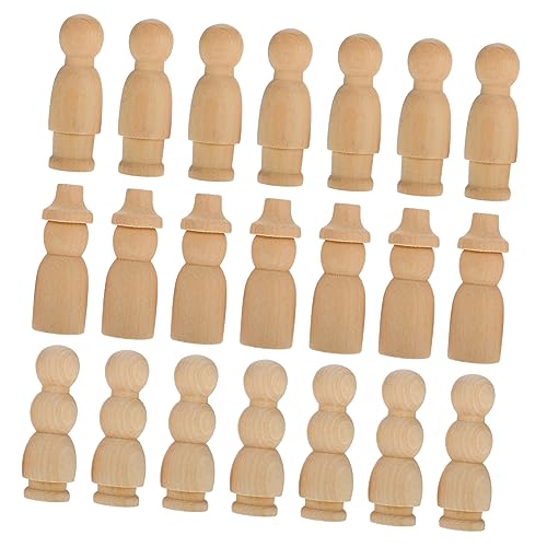 Lurrose Spielfiguren Kinder 30 Stück Holzpuppe Holzpflöcke Menschen Unvollendetes Holz Bemaltes Spielzeug Holzfiguren Diy Figuren Pflockpuppen Holzpflöcke Unfertige Puppen Tiere Figuren Lurrose Spielfiguren Kinder 30 Stück Holzpuppe Holzpflöcke Menschen Unvollendetes Holz Bemaltes Spielzeug Holzfiguren Diy Figuren Pflockpuppen Holzpflöcke Unfertige Puppen Tiere Figuren von Lurrose