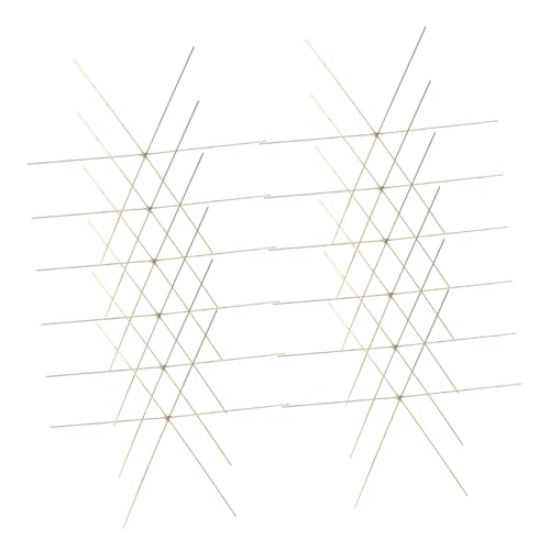 Lurrose 30 Stück Teiliges Schneeflocken Flexible Stabile Metallrahmen für DIY Weihnachtsdekorationen und Perlenarbeiten Kreatives Bastelzubehör für Festliche Ornamente Lurrose 30 Stück Teiliges Schneeflocken Flexible Stabile Metallrahmen für DIY Weihnachtsdekorationen und Perlenarbeiten Kreatives Bastelzubehör für Festliche Ornamente von Lurrose