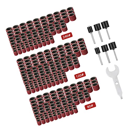 Lurrose 307 Stück Sandring-set Schmirgelkreis Polieren Schleifpapier Polieren Einfache Schmirgelpapiere Lurrose 307 Stück Sandring-set Schmirgelkreis Polieren Schleifpapier Polieren Einfache Schmirgelpapiere von Lurrose