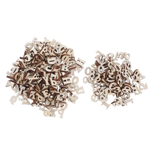 Lurrose 308 Stück Teiliges Holzbuchstaben und Zahlen Set Unlackierte Holz Ausschnitte für Diy Bastelprojekte zum Malen Gestalten und Lernen für Dekoration Lurrose 308 Stück Teiliges Holzbuchstaben und Zahlen Set Unlackierte Holz Ausschnitte für Diy Bastelprojekte zum Malen Gestalten und Lernen für Dekoration von Lurrose
