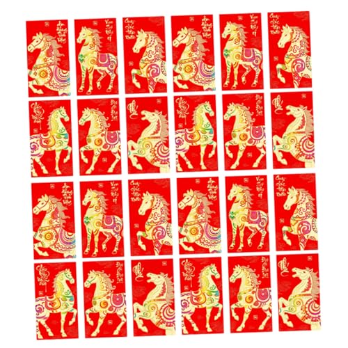 Lurrose 36 Stück Teiliges Chinesische Rote Umschläge mit Pferdejahr-motiv Große Kapazität für Bargeld und Karten Traditionell für Frühlingsfest Hochzeit und Geburtstag Geeignet Symbol für Lurrose 36 Stück Teiliges Chinesische Rote Umschläge mit Pferdejahr-motiv Große Kapazität für Bargeld und Karten Traditionell für Frühlingsfest Hochzeit und Geburtstag Geeignet Symbol für von Lurrose