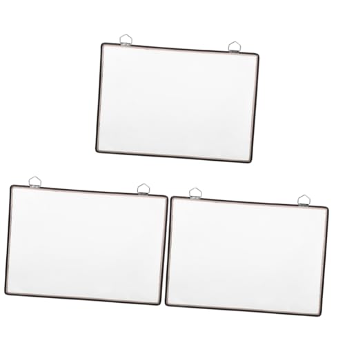 Lurrose 3St Hängende Dokumententasche ordner buch büroartikel Tapetenhalter Datei Organizer Wandhalterung A4-Karten aktenbox Bürowandorganisation Wand-Mail-Organizer PVC von Lurrose