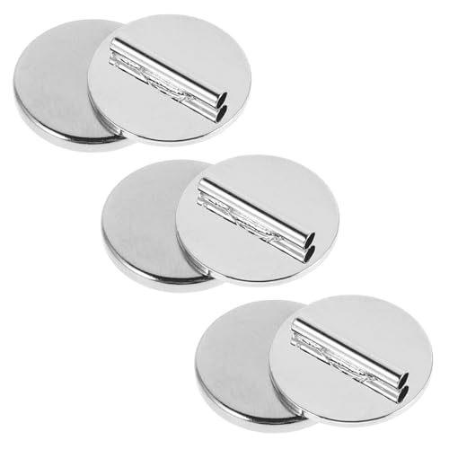 Lurrose Magnetische Brosche für Kleidung Mini-dornschließe 3er-set Einfach Zu Verwendendes Modeaccessoire Aus Metall Lurrose Magnetische Brosche für Kleidung Mini-dornschließe 3er-set Einfach Zu Verwendendes Modeaccessoire Aus Metall von Lurrose