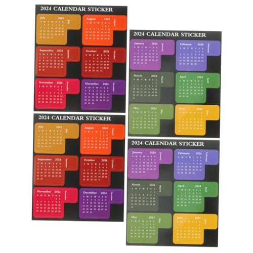 Lurrose 4 Blätter Planeraufkleber Etikett Gepostete Notizen Lesezeichen Kalender Klebestreifen Ornamente Textmarker Markierungen Planer-aufkleber Mini-notizen Punktaufkleber Papier Lurrose 4 Blätter Planeraufkleber Etikett Gepostete Notizen Lesezeichen Kalender Klebestreifen Ornamente Textmarker Markierungen Planer-aufkleber Mini-notizen Punktaufkleber Papier von Lurrose