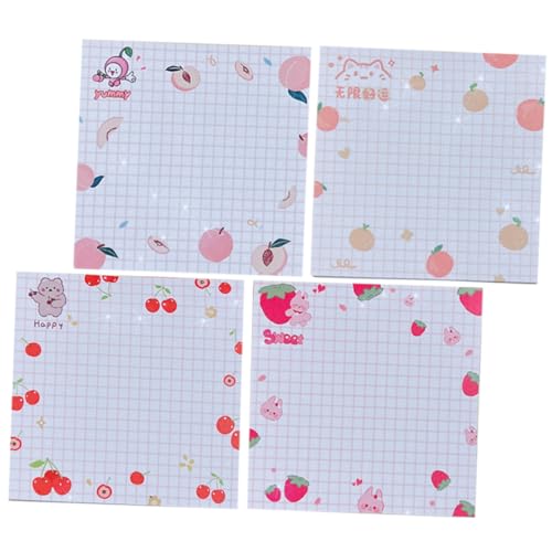 Lurrose 4 Karierte Haftnotizen Aufkleber Beachten Pads Aufkleber Für Büronotizen Journaling-zubehör Gefüttert Schreibwaren Büro-memo-aufkleber Nette Notizpolster Zubehör Beachten Papier Lurrose 4 Karierte Haftnotizen Aufkleber Beachten Pads Aufkleber Für Büronotizen Journaling-zubehör Gefüttert Schreibwaren Büro-memo-aufkleber Nette Notizpolster Zubehör Beachten Papier von Lurrose