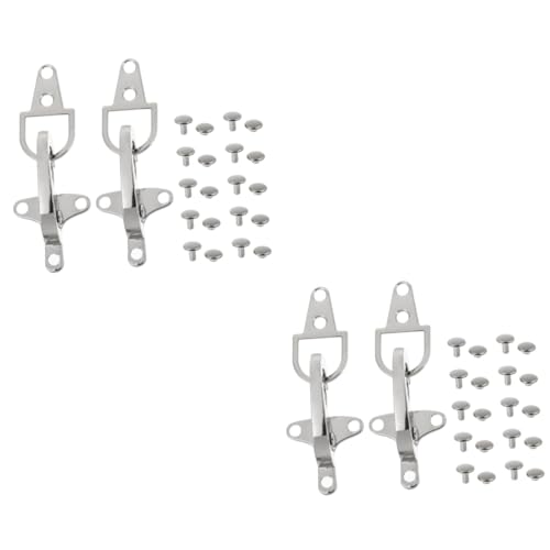 Lurrose 4 Paare Schnalle DIY-Knopfzubehör Dufflecoat-Knöpfe tatsächl quick release funky Mäntel Gürtelknopf- Daunenjacke Verschluss Metallknopf Verbinder Mantel Zinklegierung Lurrose 4 Paare Schnalle DIY-Knopfzubehör Dufflecoat-Knöpfe tatsächl quick release funky Mäntel Gürtelknopf- Daunenjacke Verschluss Metallknopf Verbinder Mantel Zinklegierung von Lurrose