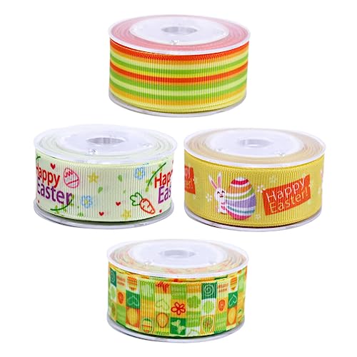 Lurrose 4 Rollen Osterband funkeln Strasssteine Frühlingsband Spitzenband fadenspule dekoband ostern DIY Zubehör eincremehilfe decor Dekoband selber machen Verpackungsband Polyester Lurrose 4 Rollen Osterband funkeln Strasssteine Frühlingsband Spitzenband fadenspule dekoband ostern DIY Zubehör eincremehilfe decor Dekoband selber machen Verpackungsband Polyester von Lurrose