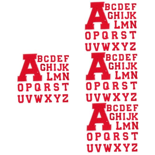 Lurrose 4 Sätze Buchstaben Patch Kleidungsdekorationen Zum Aufnähen Von Strasssteinen Aufkleber Patches Dekorative Applikationen Für Mützen Pufferjacken 26 Stück * 4 Lurrose 4 Sätze Buchstaben Patch Kleidungsdekorationen Zum Aufnähen Von Strasssteinen Aufkleber Patches Dekorative Applikationen Für Mützen Pufferjacken 26 Stück * 4 von Lurrose
