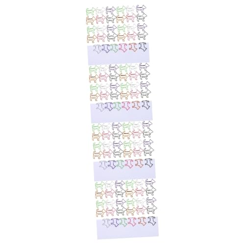 Lurrose 4 Sätze Büroklammer Für Welpen Papier Clips Süße Büroklammern Hund Hochzeit Büroklammern Dokumentieren Dekorative Büroklammern Praktische Büroklammern Rostfreier Stahl 60 Stück * 4 von Lurrose