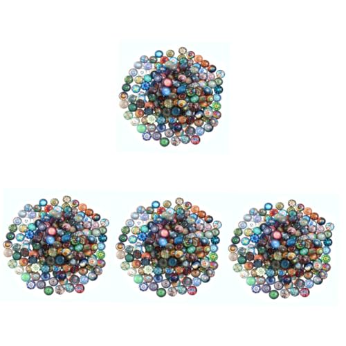 Lurrose 4 Sätze Edelstein-patch Schmuck Personalisiert Bookmark The Craft Schüttgut Edelsteinpflaster Für Cabochons Aus Glas Kunsthandwerk Zur Herstellung Von Edelsteinen 150 Stück * 4 von Lurrose