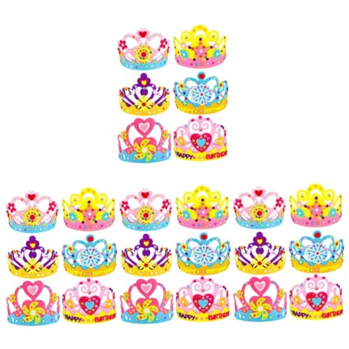 Lurrose 4 Sätze Geburtstagshut Kronen Kleinkind Krone Junge Mütze Glänzend Streifen Bühne Party Hut Erster Geburtstag Dekorationen Junge Geburtstag Krone Samt Stirnbänder 6 Stück * 4 Lurrose 4 Sätze Geburtstagshut Kronen Kleinkind Krone Junge Mütze Glänzend Streifen Bühne Party Hut Erster Geburtstag Dekorationen Junge Geburtstag Krone Samt Stirnbänder 6 Stück * 4 von Lurrose