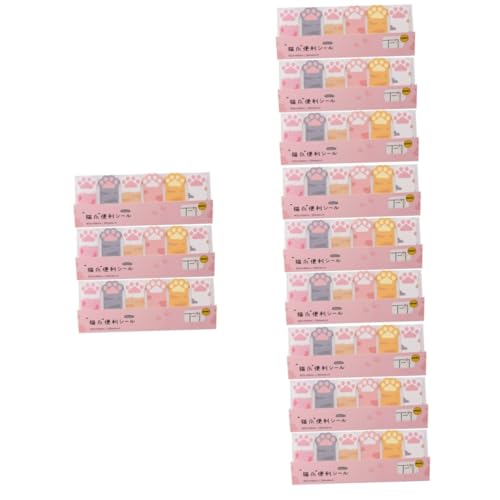 Lurrose 4 Sätze Haftnotiz Süßes Stationäres Pfotenabdruck Tiere Post Farbig Klebstoff Geformt Klebestreifen Klebrig Pads Seitenmarkierungen Für Schüler Notizblock Papier 3 Stücke * 4 Lurrose 4 Sätze Haftnotiz Süßes Stationäres Pfotenabdruck Tiere Post Farbig Klebstoff Geformt Klebestreifen Klebrig Pads Seitenmarkierungen Für Schüler Notizblock Papier 3 Stücke * 4 von Lurrose