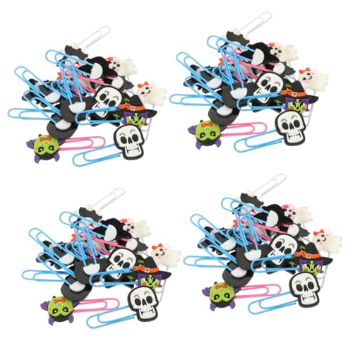 Lurrose 4 Sätze Halloween-büroklammer Stöcke Dekoration Geformt Mini Klein Vinyl Buchmarker-clips Schüttgut Geist Hoch Gothic Dekorativ Zeichen Markieren Pvc-weichkleber 20 Stück * 4 Lurrose 4 Sätze Halloween-büroklammer Stöcke Dekoration Geformt Mini Klein Vinyl Buchmarker-clips Schüttgut Geist Hoch Gothic Dekorativ Zeichen Markieren Pvc-weichkleber 20 Stück * 4 von Lurrose
