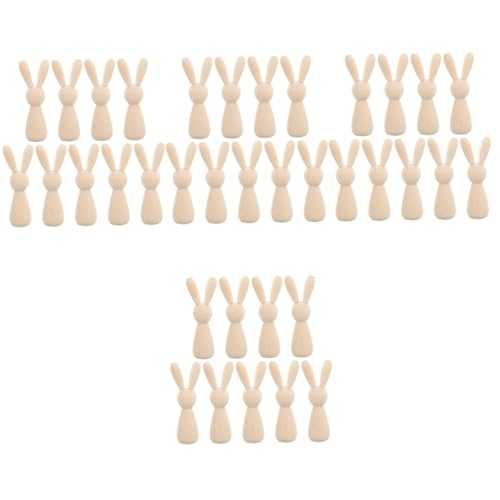 Lurrose 4 Sätze Kaninchen Unbemalt Party Holzspielzeug Holzspielsachen Basteln Bastelset Unfertige Puppen Aus Holz Holzpflockpuppen Unvollendet Hölzern Beige 10 Stück * 4 Lurrose 4 Sätze Kaninchen Unbemalt Party Holzspielzeug Holzspielsachen Basteln Bastelset Unfertige Puppen Aus Holz Holzpflockpuppen Unvollendet Hölzern Beige 10 Stück * 4 von Lurrose