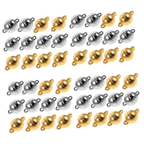 Lurrose 4 Sätze Magnetschnalle Zur Zubehörbefestigung Schmuck Herstellen Hand Schmuck Verschlüsse Für Halsketten Magnetverschluss Für Armband Magnetische Schmuckverschlüsse 12 Stück * 4 Lurrose 4 Sätze Magnetschnalle Zur Zubehörbefestigung Schmuck Herstellen Hand Schmuck Verschlüsse Für Halsketten Magnetverschluss Für Armband Magnetische Schmuckverschlüsse 12 Stück * 4 von Lurrose