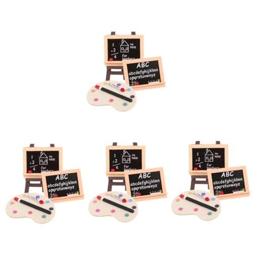 Lurrose 4 Sätze Puppenhaus Kleine Tafel Dekorative Mini-staffelei Babypuppe Mädchen Miniaturen Desktop-mini-staffelei Puppentafel Unser Mini House Canvas Boards Winzig Puppenaugen Hölzern Lurrose 4 Sätze Puppenhaus Kleine Tafel Dekorative Mini-staffelei Babypuppe Mädchen Miniaturen Desktop-mini-staffelei Puppentafel Unser Mini House Canvas Boards Winzig Puppenaugen Hölzern von Lurrose