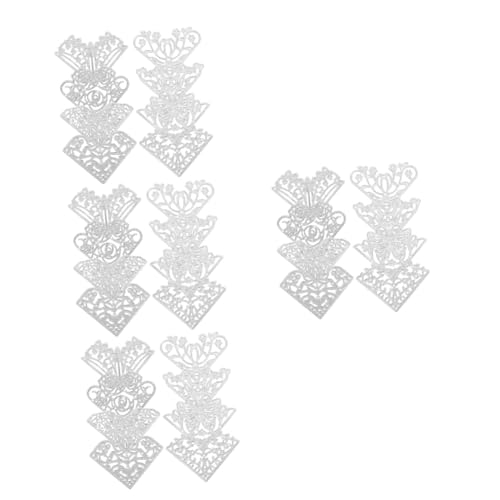 Lurrose 4 Sätze Stanzformen Für Zu Hause Stanzformen Schablone Zeitschrift Stanzformen Für Die Kartenherstellung Stempel Prägen Wellig Stahl Mit Hohem Kohlenstoffgehalt Silver 8 Stück * 4 Lurrose 4 Sätze Stanzformen Für Zu Hause Stanzformen Schablone Zeitschrift Stanzformen Für Die Kartenherstellung Stempel Prägen Wellig Stahl Mit Hohem Kohlenstoffgehalt Silver 8 Stück * 4 von Lurrose
