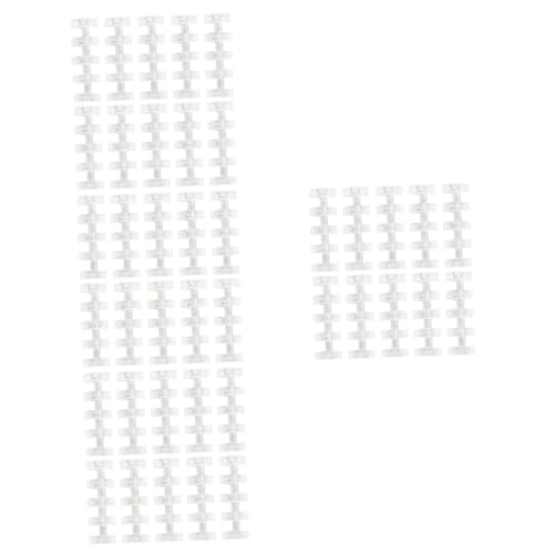 Lurrose 4 Sätze Teiliges Von Kreativen Scrapbooking Bindern Mit Fünf Löchern Segmentierte Binder Für Notizbücher Tagebücher Und Fotoalben Transparent Leicht Und Tragbar Für 10 Stück * 4 von Lurrose