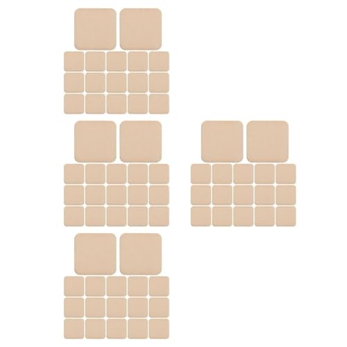 Lurrose 4 Sätze Unvollendete Holzplatten Für Diy Bastelarbeiten Quadratische Holzscheiben Hochwertigem Holz Zum Bemalen Und Dekorieren Von Zuhause 100 Stück * 4 von Lurrose