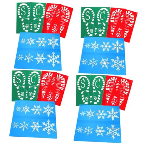 Lurrose 4 Sätze Vorlage Klein -malschablone Schablonen Zum Malen Weihnachten Dekorationen Kunst Schablonen Wohnkultur Weihnachtsstil Sterben Kunsthandwerk Das Haustier 6 Stück * 4 Lurrose 4 Sätze Vorlage Klein -malschablone Schablonen Zum Malen Weihnachten Dekorationen Kunst Schablonen Wohnkultur Weihnachtsstil Sterben Kunsthandwerk Das Haustier 6 Stück * 4 von Lurrose