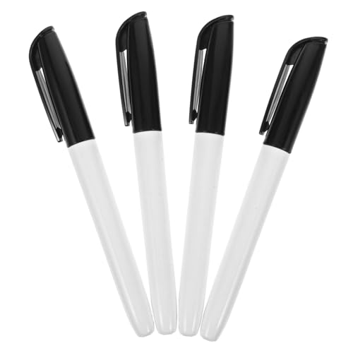 Lurrose 4 Stück Beschreibbarer Nasse Stift Feine Spitze Der Trockenen Löschungstifte Bulk -klassenzimmermarker Fein Flüssige Kreidemarkierungen Whiteboard-marker Für Klassenzimmer Plastik von Lurrose
