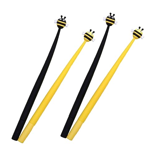 Lurrose 4 Stück Biene Gelstift Kugelschreiber Stifte im Bienenform-Design Niedliche Stifte in Tierform Füller Schreibstifte für das Büro Schreibstifte im Cartoon-Stil Karikatur Bürobedarf Lurrose 4 Stück Biene Gelstift Kugelschreiber Stifte im Bienenform-Design Niedliche Stifte in Tierform Füller Schreibstifte für das Büro Schreibstifte im Cartoon-Stil Karikatur Bürobedarf von Lurrose