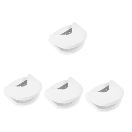 Lurrose 4 Stück Eckschneider papierschere pauspapier filges tapetenschere schrenzpapier Trimmer- Eckenrunderpapier Papier Ecke praktisches Trimmwerkzeug Bildeckenschneider Plastik von Lurrose