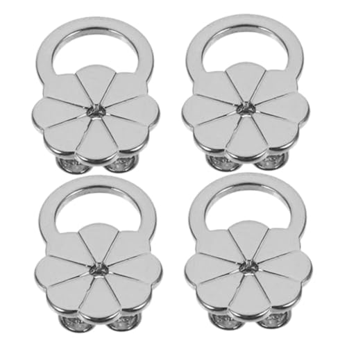 Lurrose 4 Stück Hypoallergene Ohrstecker Verschlüsse Verstellbare Blüten Design Ohrring Halterungen mit Sicherem Halt gegen Abrutschen Vergoldet für Schwere Ohrstecker Geeignet Lurrose 4 Stück Hypoallergene Ohrstecker Verschlüsse Verstellbare Blüten Design Ohrring Halterungen mit Sicherem Halt gegen Abrutschen Vergoldet für Schwere Ohrstecker Geeignet von Lurrose