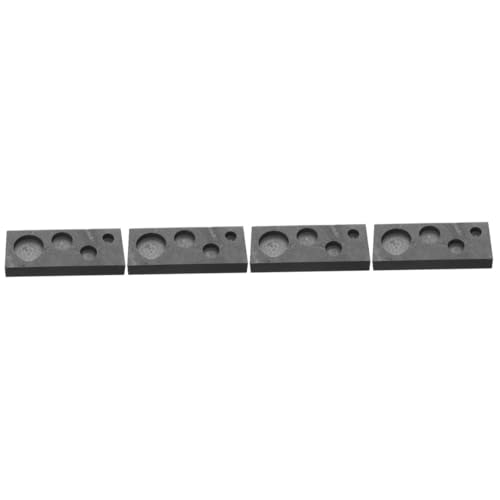 Lurrose 4 Stück Kokillen zum Gießen bastelzeug the craft giessform Gießform für Schmuckdesign Gießwerkzeug Tiegel Werkzeug schmelzen Graphitformen zum Gießen von Metall Barfenformen Black Lurrose 4 Stück Kokillen zum Gießen bastelzeug the craft giessform Gießform für Schmuckdesign Gießwerkzeug Tiegel Werkzeug schmelzen Graphitformen zum Gießen von Metall Barfenformen Black von Lurrose