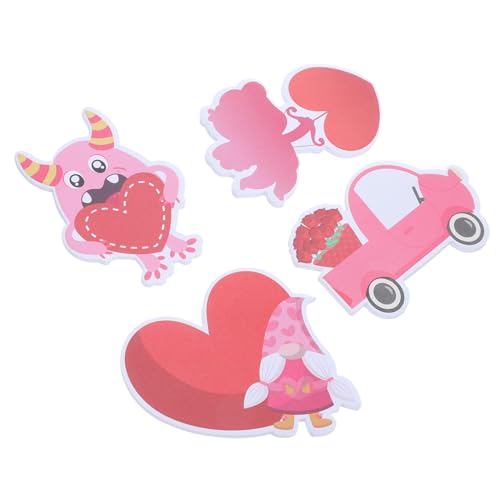 Lurrose 4 Stück Liebes-Haft notiz geschenkideen valentinstag Haftnotizen Valentinstag Geschenkidee Praktische Memo-Sticker Schrott Aufkleber Notizblöcke kleben kompakte Notizblöcke Papier Lurrose 4 Stück Liebes-Haft notiz geschenkideen valentinstag Haftnotizen Valentinstag Geschenkidee Praktische Memo-Sticker Schrott Aufkleber Notizblöcke kleben kompakte Notizblöcke Papier von Lurrose