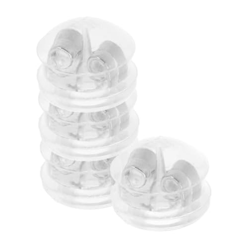 Lurrose 4 Stück Ohrring-zubehör Sicherheits-ohrring-rücken Frauen Ohrring Zurück Piercing Ohrstecker Zurück Ohrringträger Für Stecker Modische Ohrschnalle Ohrschutz Kupfer Silver von Lurrose
