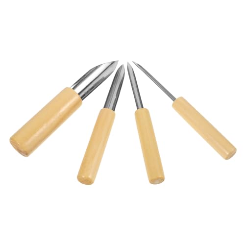 Lurrose 4 Stück Punch -Werkzeug handwerkzeug modellierwerkzeug tonwerkzeug Modellieren Cutter Rundung Hey Locher Werkzeuge für Tonskulpturen Töpferkreisschneider für Keramik hölzern Khaki Lurrose 4 Stück Punch -Werkzeug handwerkzeug modellierwerkzeug tonwerkzeug Modellieren Cutter Rundung Hey Locher Werkzeuge für Tonskulpturen Töpferkreisschneider für Keramik hölzern Khaki von Lurrose