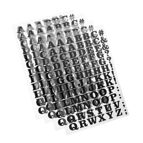 Lurrose 4 Stück Teiliges Set Hitzebeständige Bügelbuchstaben und Vinyl Transfers für Diy Kleidung Starke Haftung Vielseitig für T Shirts Hüte Rucksäcke Kreative Textilapplikationen Lurrose 4 Stück Teiliges Set Hitzebeständige Bügelbuchstaben und Vinyl Transfers für Diy Kleidung Starke Haftung Vielseitig für T Shirts Hüte Rucksäcke Kreative Textilapplikationen von Lurrose