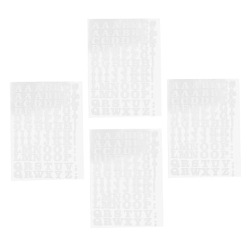 Lurrose 4 Stück Teiliges Set Weiße Bügelbuchstaben und für Kleidung Hitzebeständige Textilaufkleber Einfache Anwendung Vielseitige Langlebiger Halt für Diy T Shirts Mützen und Rucksäcke Lurrose 4 Stück Teiliges Set Weiße Bügelbuchstaben und für Kleidung Hitzebeständige Textilaufkleber Einfache Anwendung Vielseitige Langlebiger Halt für Diy T Shirts Mützen und Rucksäcke von Lurrose