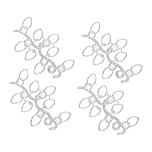 Lurrose 4 Stück Teiliges Stanzformen aus Carbonstahl für Weihnachtsdekoration Präzise Metall-schablonen für Kartenherstellung Scrapbooking und DIY Bastelprojekte Kompakt und Langlebig Lurrose 4 Stück Teiliges Stanzformen aus Carbonstahl für Weihnachtsdekoration Präzise Metall-schablonen für Kartenherstellung Scrapbooking und DIY Bastelprojekte Kompakt und Langlebig von Lurrose