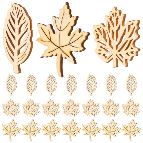 Lurrose 40 Stück Holzblätter: Holzausschnitte Zum Basteln – Unbehandeltes Holzhandwerk Für Diy-Bastelarbeiten Hochzeiten Geburtstage Partys Gastgeschenke Tafelaufsätze Lurrose 40 Stück Holzblätter: Holzausschnitte Zum Basteln – Unbehandeltes Holzhandwerk Für Diy-Bastelarbeiten Hochzeiten Geburtstage Partys Gastgeschenke Tafelaufsätze von Lurrose