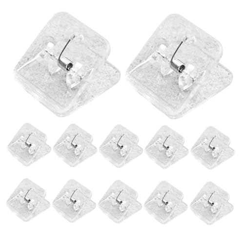Lurrose 40 Stück Transparente Kunststoff-binder Clips Quadratisch Kleine Büroklammern für Dokumentenorganisation Effizienter Aktenhalter für Schule Büro Journaling und Rechnungsverwaltung Lurrose 40 Stück Transparente Kunststoff-binder Clips Quadratisch Kleine Büroklammern für Dokumentenorganisation Effizienter Aktenhalter für Schule Büro Journaling und Rechnungsverwaltung von Lurrose
