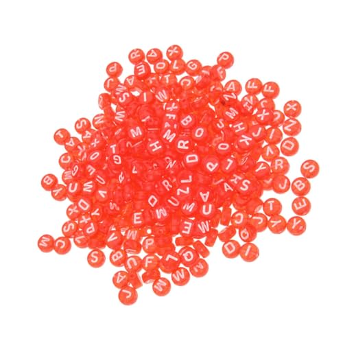 Lurrose Alphabet-perlen-set – 400 Acrylperlen in Verschiedenen Farben Perfekt Für Die Herstellung Von Accessoires Und Schmuck Lurrose Alphabet-perlen-set – 400 Acrylperlen in Verschiedenen Farben Perfekt Für Die Herstellung Von Accessoires Und Schmuck von Lurrose