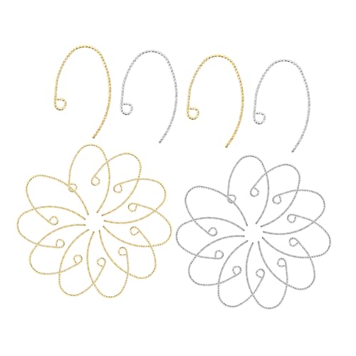 Lurrose 40Stücke DIY Ohrring Haken Reinem Und Ohrringzubehör Für Frauen Hypoallergen Ohrringe Zum Selbermachen DIY Schmuckherstellung Ohrhaken von Lurrose