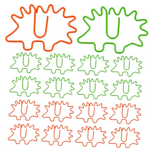 Lurrose 40st Igel-büroklammer Klemmbretter Drahtklammern Für Die Wand Inhaber Papierverschlüsse Klebstoff Große Für Papier Mini Kabelclips Selbstklebend Heftklammern Planke Metall von Lurrose