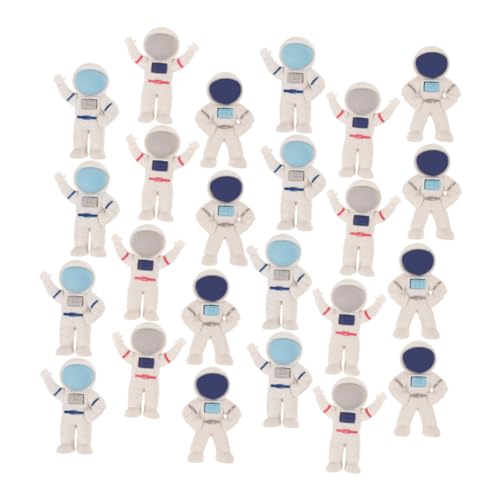 Lurrose 48pcs Mini Astronaut Eraser Kinder Süße Eraser -radiergummi -eraser Und Dekorative Bleistiftgummiser Ideal Für Kindergarten -klassenzimmer (3 Typen Gemischt) von Lurrose