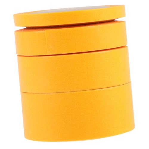 Lurrose 4Rollen Malerband Präzises Künstlerband für DIY Projekte und Modellfärbung für Kanten und von Lurrose