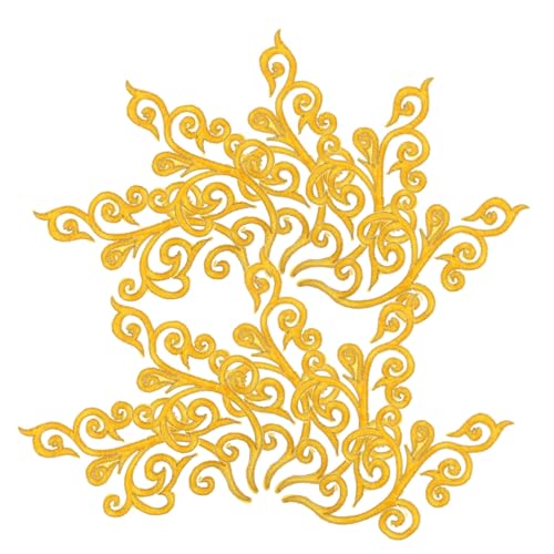 Lurrose 5 Paare Cloud Muster Stickerei Applikationen Dekorative Patches für Hochzeitskleider und Diy Projekte Verzierungen für Kleidung von Lurrose