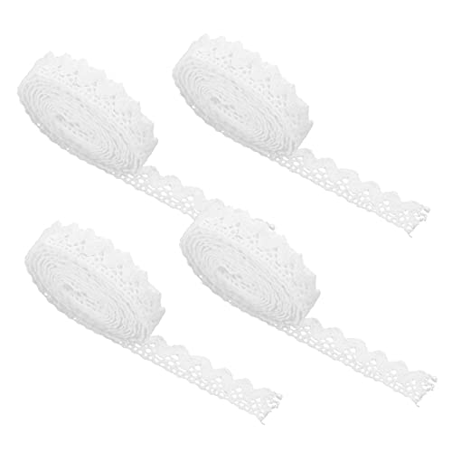 Lurrose 5 Rollen Accessoires aus Spitze dehnbare Spitze Spitzenbesatz plissiertes Spitzenband trimmt hochzeitsdekoration blumenarrangement Nähmaterial Kleidung Spitzendekor Baumwollfaden Lurrose 5 Rollen Accessoires aus Spitze dehnbare Spitze Spitzenbesatz plissiertes Spitzenband trimmt hochzeitsdekoration blumenarrangement Nähmaterial Kleidung Spitzendekor Baumwollfaden von Lurrose