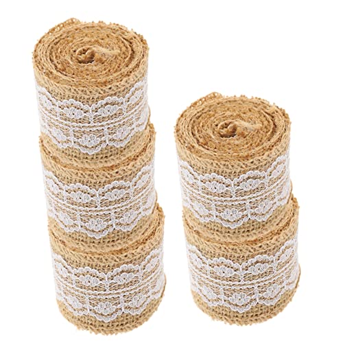 Lurrose 5 Rollen Einfarbige Leinenstreifen Schwarzes Band Basteln Spitzenband Sackleinenband Bastelband Aus Sackleinen Rustikale Bänder Hochzeit Bänder Für Handwerk Stoff Schüttgut Jute Lurrose 5 Rollen Einfarbige Leinenstreifen Schwarzes Band Basteln Spitzenband Sackleinenband Bastelband Aus Sackleinen Rustikale Bänder Hochzeit Bänder Für Handwerk Stoff Schüttgut Jute von Lurrose