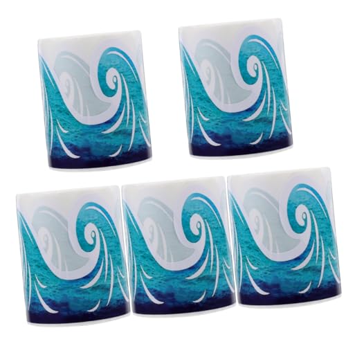 Lurrose 5 Rollen Klassenzimmergrenzen Für Schwarzes Brett Tafel Dekoration Randpapier Für Das Klassenzimmer Entzückender Grenzaufkleber Trimmen Planke Pinnwand-grenzen Blue Kupferplatte von Lurrose