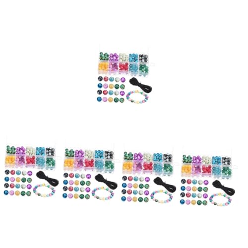 Lurrose 5 Sätze 8 Mm Kristallperlen 200 Stück + 1 Rolle 10 M Schwarze Elastische Kordel Rund Für Armbänder Perlenketten Set Armbandherstellungs Erwachsene 200 Stück * 5 Lurrose 5 Sätze 8 Mm Kristallperlen 200 Stück + 1 Rolle 10 M Schwarze Elastische Kordel Rund Für Armbänder Perlenketten Set Armbandherstellungs Erwachsene 200 Stück * 5 von Lurrose